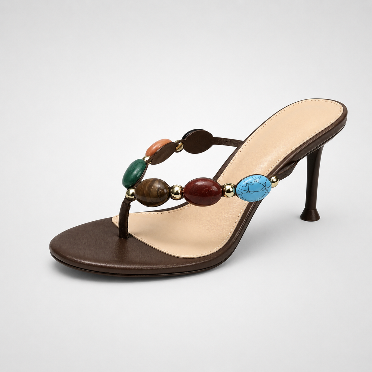Gemma Beaded Sandals
