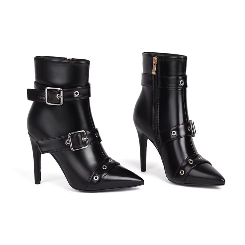 Rebel Stiletto Boots