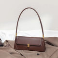 Fiorelle Women's Parisian Baguette Satchel – Vintage Underarm Bag with Convertible Strap & Timeless Textured Leather