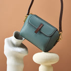 Fiorelle Women’s Heritage Satchel - Full-Grain Leather Convertible Shoulder Bag with Optimized Capacity & Timeless Architecture