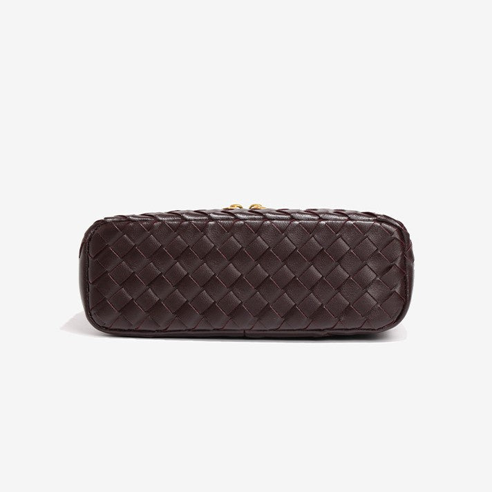 Fiorelle Women's Atelier Cube Carrier Bias-Weave Top Handle Bag with Convertible Strap