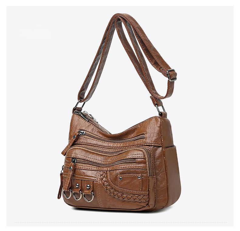 Fiorelle Women's Parental System Tote — Premium Convertible Diaper Bag with Multi-Zip Organization & Elevated Carry