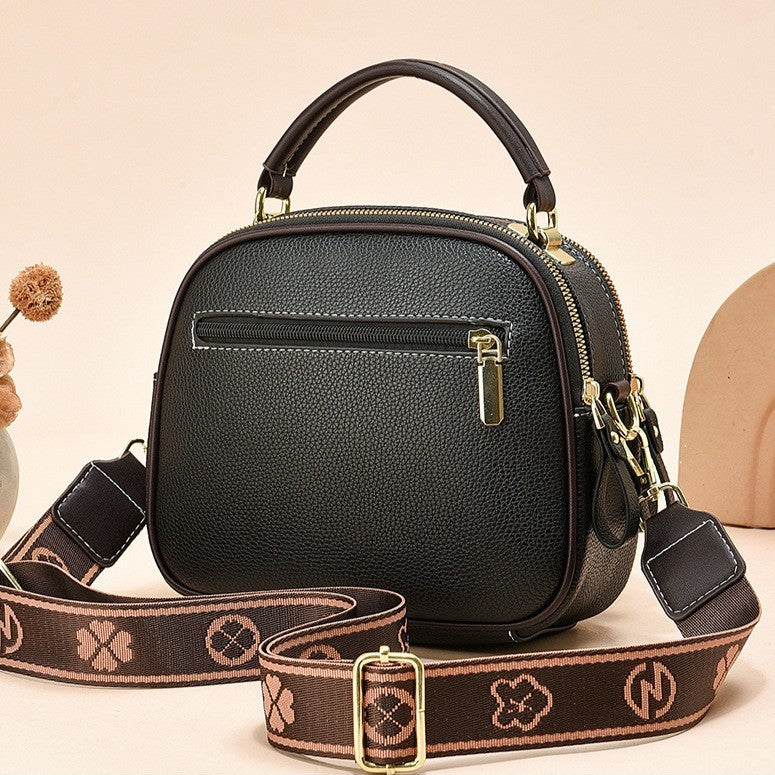 Fiorelle Women's Multi-Zip Compact Satchel — Premium Convertible Shoulder & Crossbody Bag with Curated Organization & Elevated Everyday Style