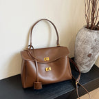 Fiorelle Women's Modern French Tote Bag – Lightweight Structured Purse with Hidden Zip Pockets