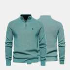 RL Men's Zip Neck Sweater (Clearance)