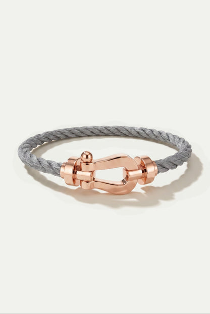 Fermó Yacht Bracelet Grey/Rose Gold
