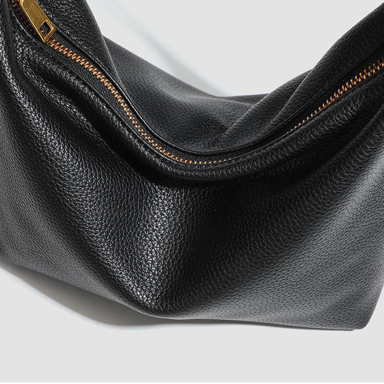 Fiorelle Women's Metro Pebble Hobo - Spacious Pebbled Leather Commuter - Convertible Shoulder Sling