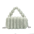 Fiorelle Women‘s Plush Tote & Crossbody Bag – Cloud-Like Soft Minimalist Purse for Everyday Chic