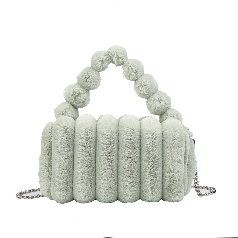 Fiorelle Women‘s Plush Tote & Crossbody Bag – Cloud-Like Soft Minimalist Purse for Everyday Chic