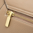 Fiorelle Women’s Heritage Satchel - Full-Grain Leather Convertible Shoulder Bag with Optimized Capacity & Timeless Architecture