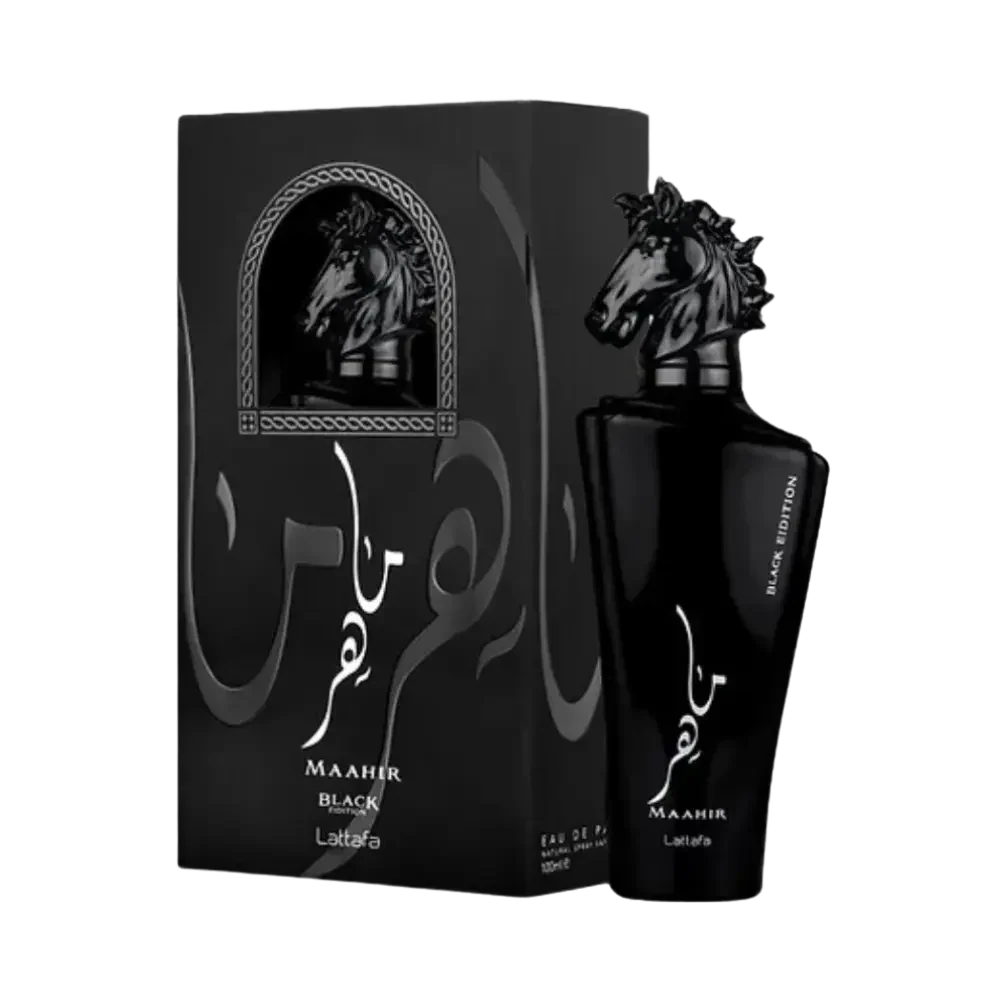 Maahir Black Edition Eau de Parfum Unisex - Lattafa (sku 305)