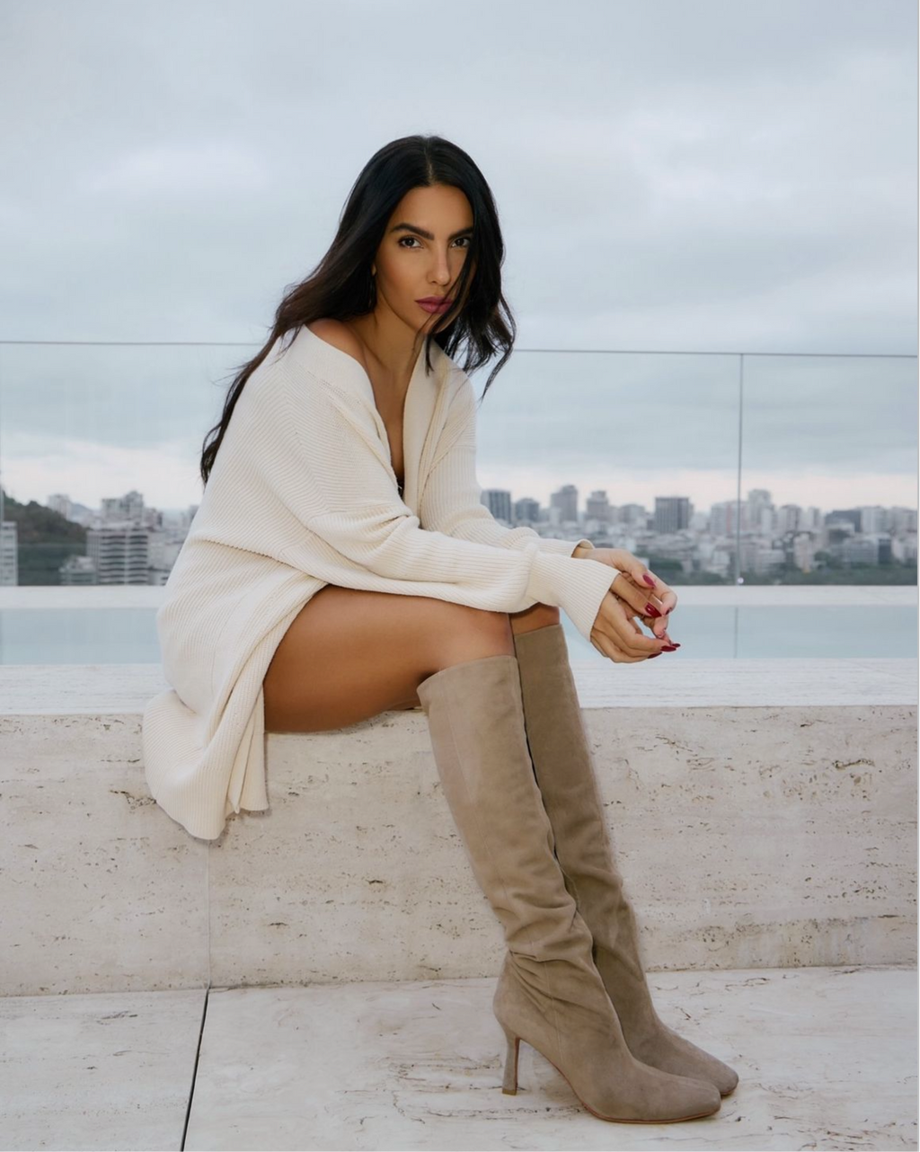 BEA HIGH BOOT TAUPE