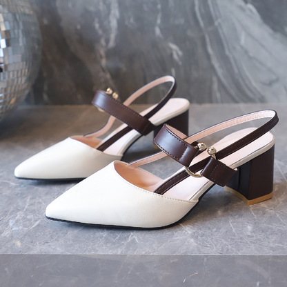 Marais Buckle Heels