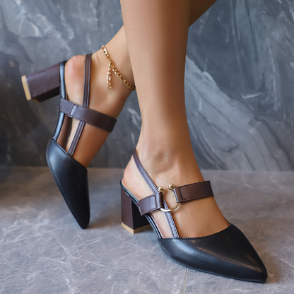 Marais Buckle Heels