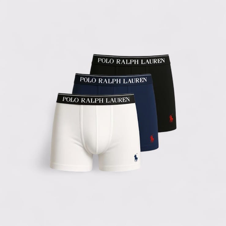 Pack of 3 RL Underwear – Black Waistband