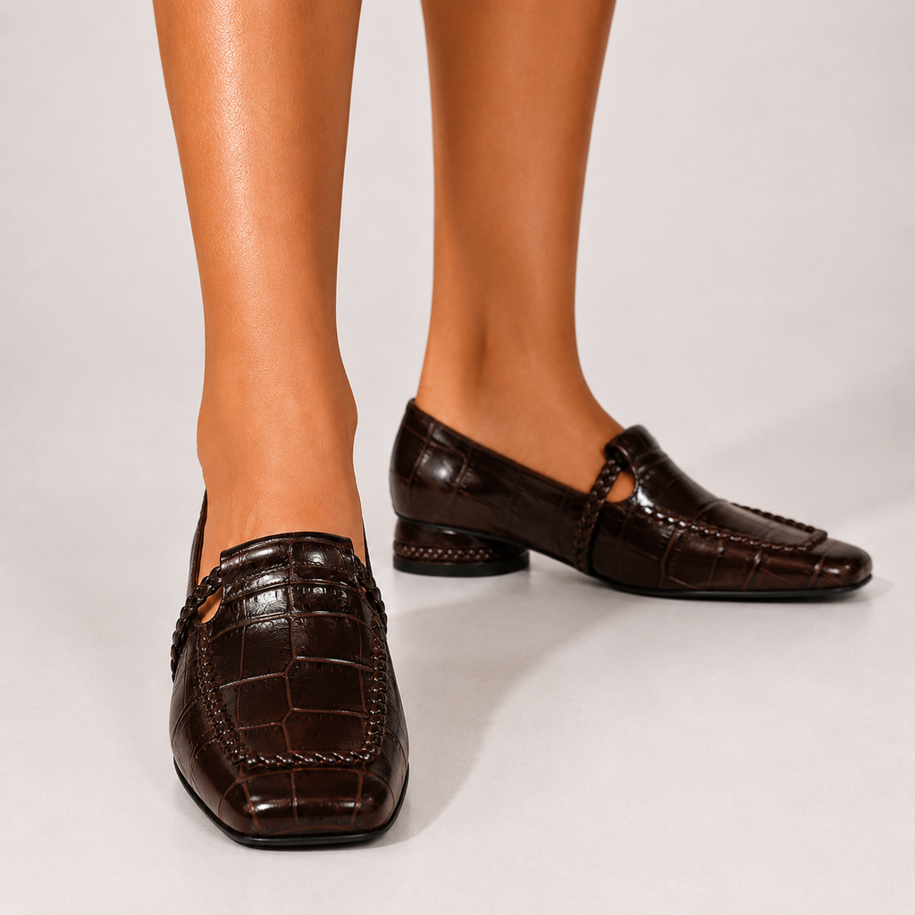 Danielle Leather Loafers