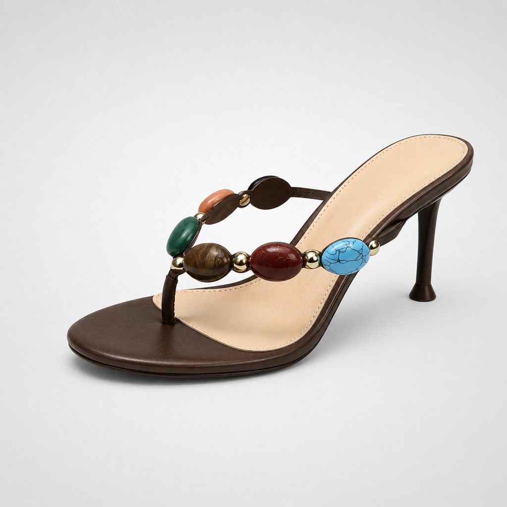 Gemma Beaded Sandals