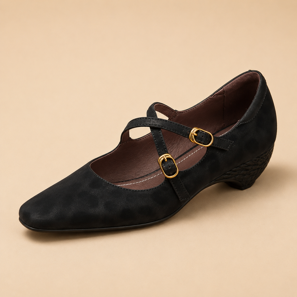 Hannah Cross-Strap Mary Janes