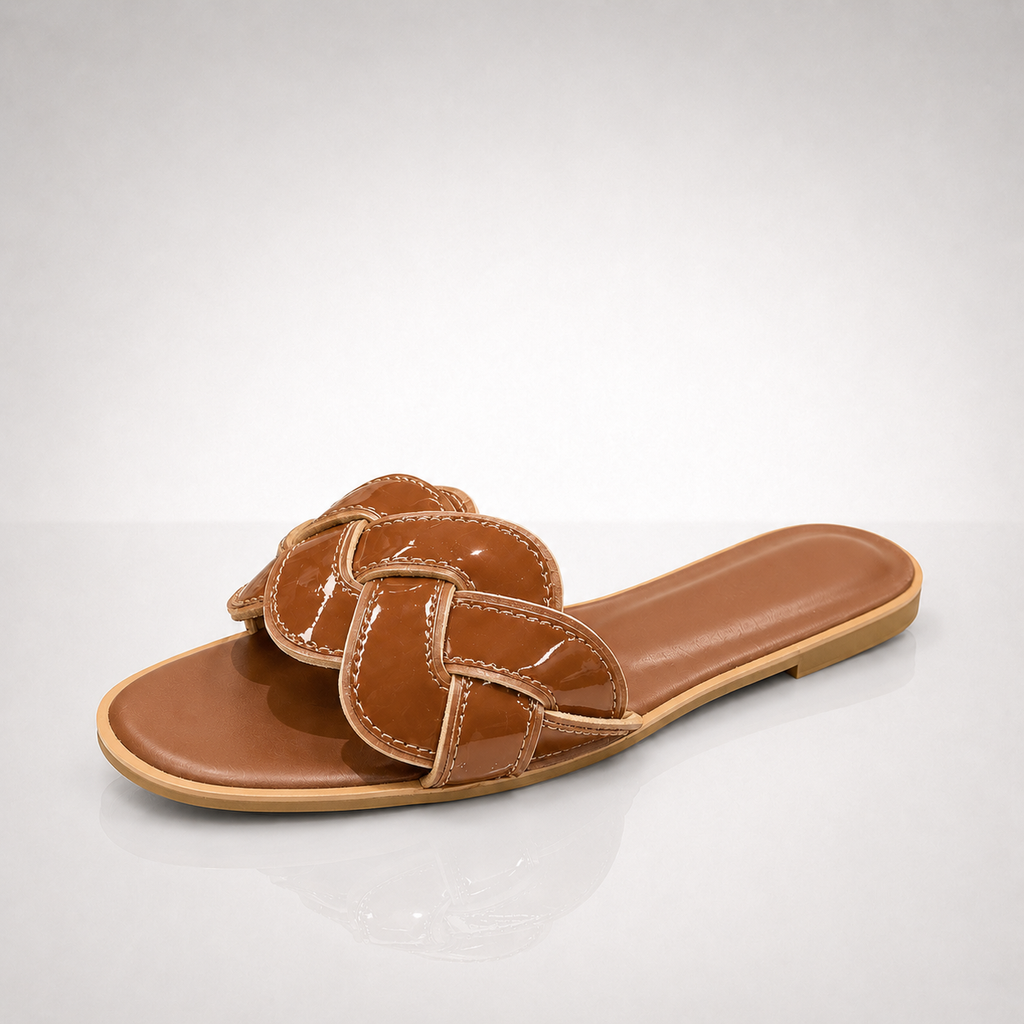 Natalie Woven Slides