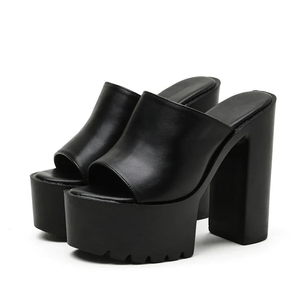 Stella Wedge Mules