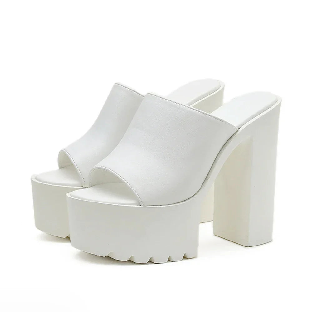Stella Wedge Mules