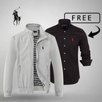 RL Casual Zip-Up Bomber Premium + FREE Jumper or Shirt (Your Choice)