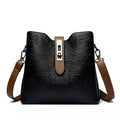 Fiorelle Women's Heritage Artisan Bucket - Distinctive Hand-Blocked Motifs on Heirloom Leather with Village-to-City Versatility