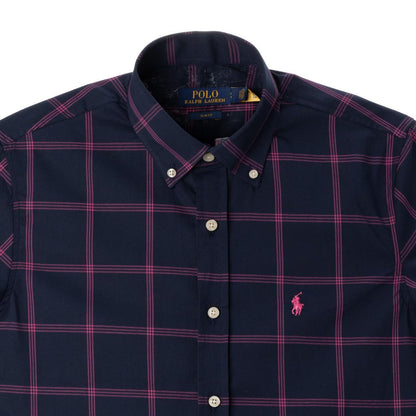 Men's RL Shirt Plaid - Navy