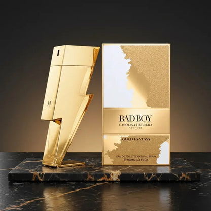 Bad Boy Gold Fantasy Eau de Toilette for Men - Carolina Herrera (sku 659)