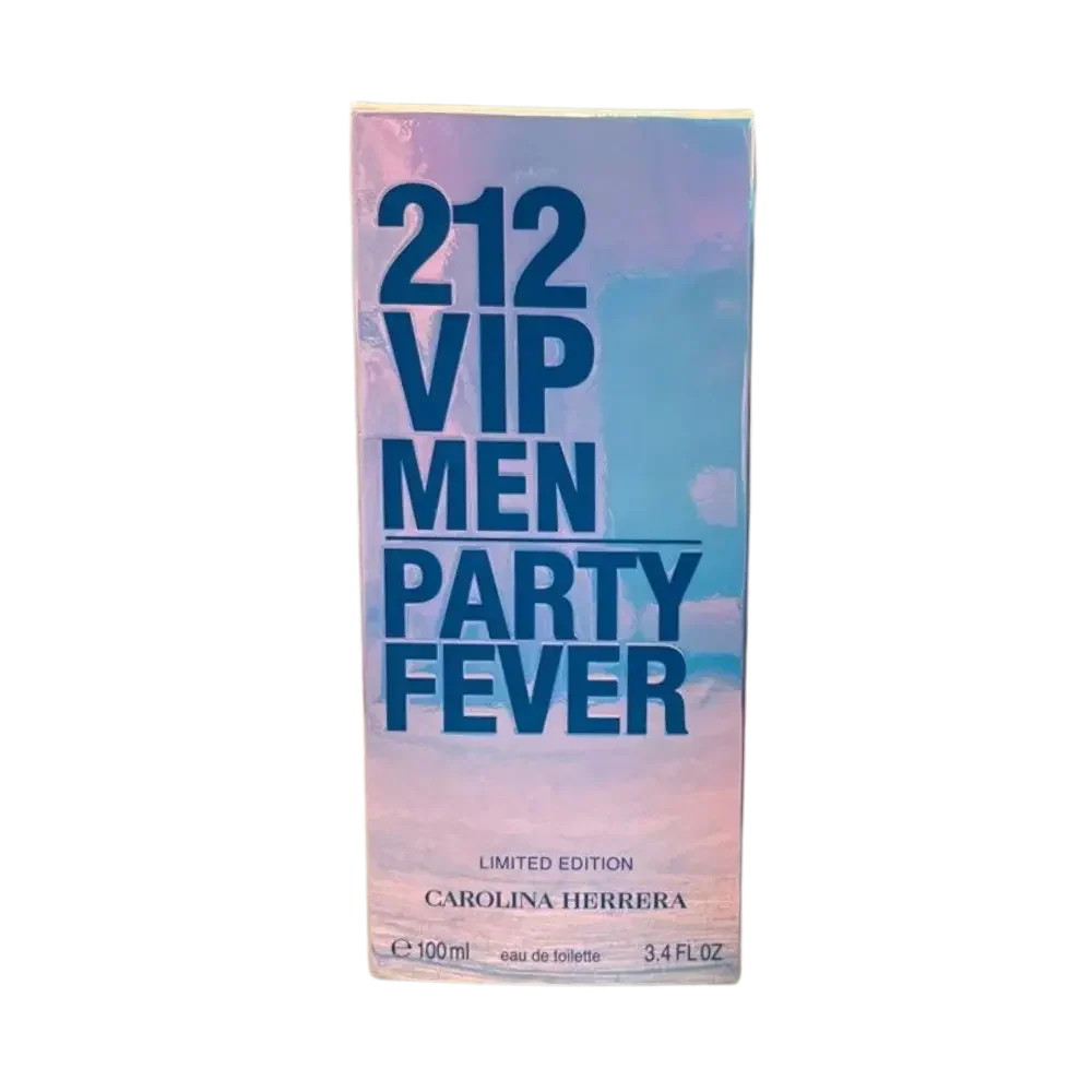 212 VIP Men Party Fever Limited Edition Eau de Toilette for Men - Carolina Herrera (sku 691)