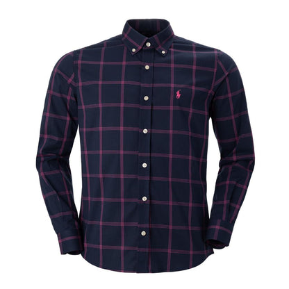 Men's RL Shirt Plaid - Navy