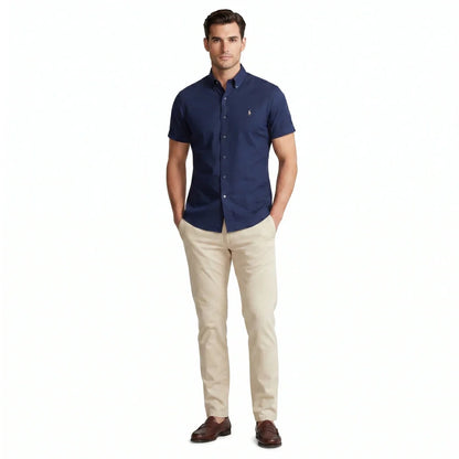 1029 Shirt RL Short-Sleeve - Oxford Fabric