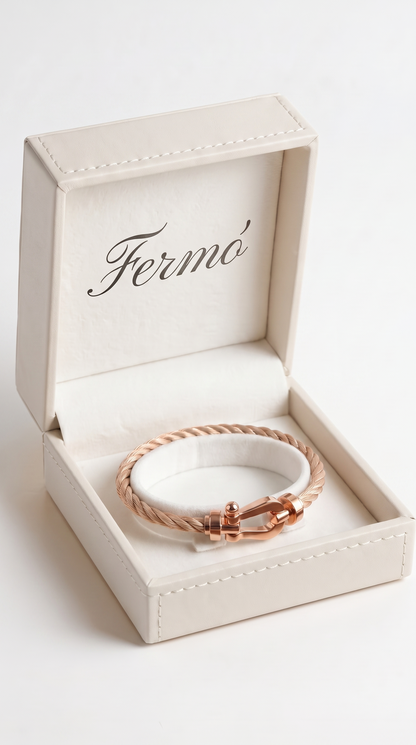 Fermó Yacht Bracelet Sand/Rose Gold