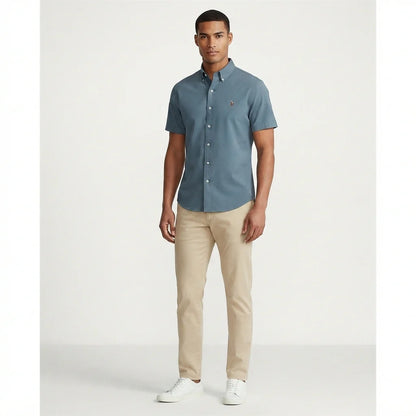 1027 Shirt RL Short-Sleeve - Oxford Fabric