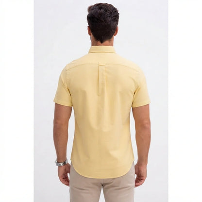 1028 Shirt RL Short-Sleeve - Oxford Fabric