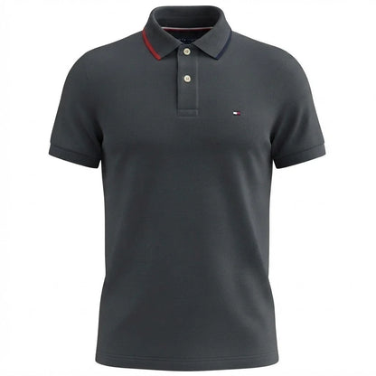 1107 TH Double-Piqué Polo Shirt