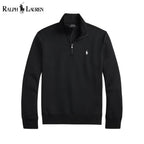 RL Double-Knit Mockneck Pullover