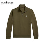 RL Double-Knit Mockneck Pullover