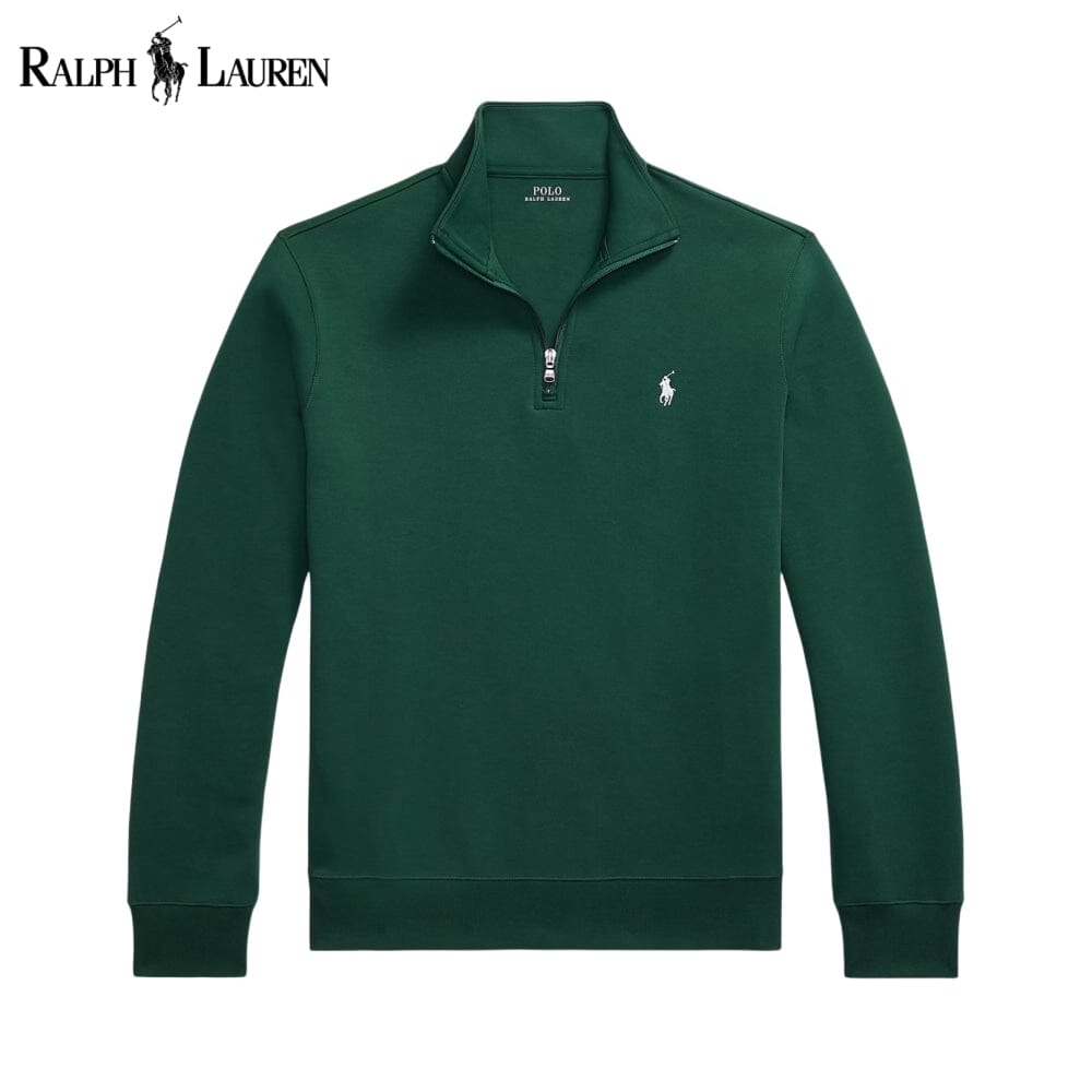 RL Double-Knit Mockneck Pullover
