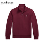 RL Double-Knit Mockneck Pullover