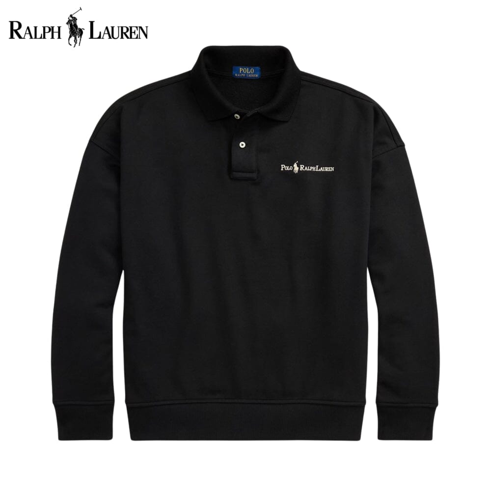 RL Logo Collared Sweatshirt