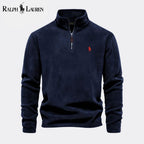 RL Prestige Cable-Knit Wool Knit Sweater