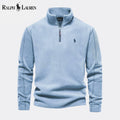 RL Prestige Cable-Knit Wool Knit Sweater