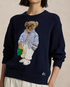 RL Sweater | Navy Blue Polo Bear