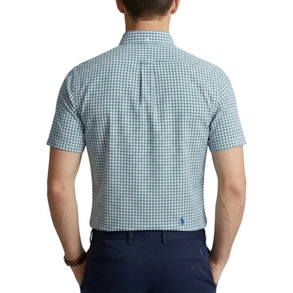 1032 Shirt RL Short-Sleeve - Embroidered Oxford Cotton