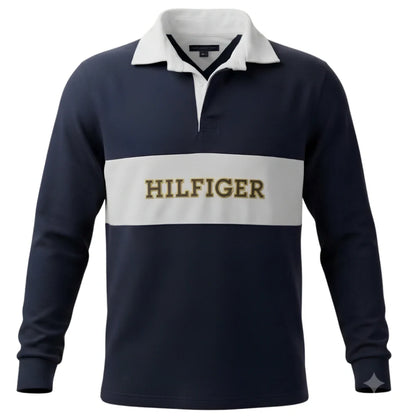 802 TH Long-Sleeve Polo Shirt