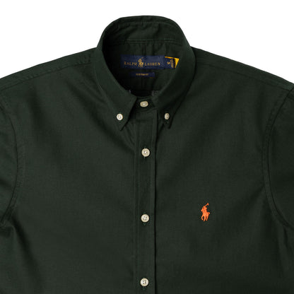 Men's RL Shirt Oxford - Short-Sleeve Flag Green