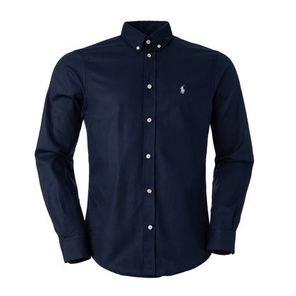 Men's RL Shirt Oxford Navy Pony Blue