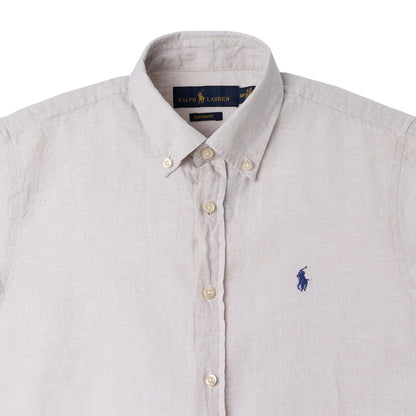 Men's RL Shirt Linen Short-Sleeve - Natural